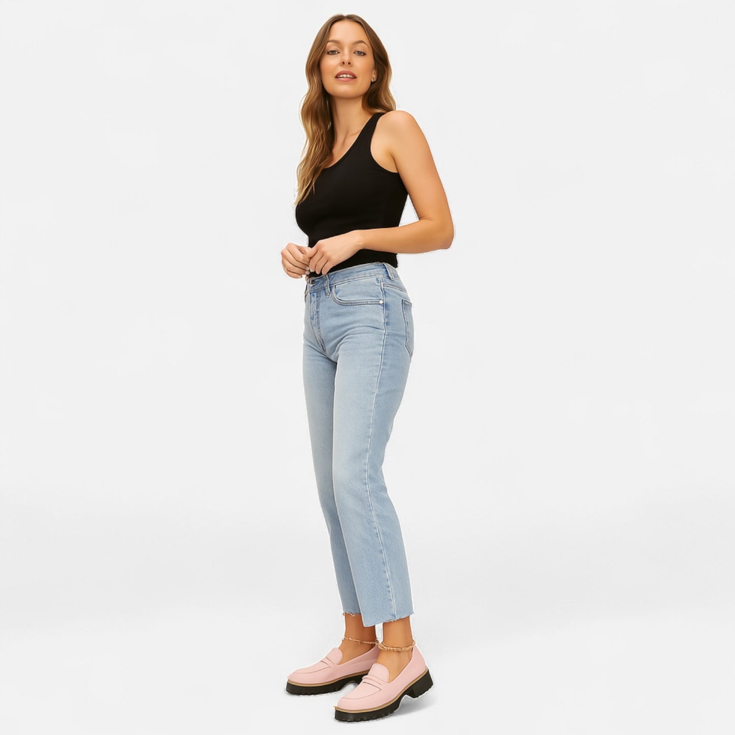 Ritouh | Women’s Suede Chunky Loafers – Casual Elegance, All-Day Ease