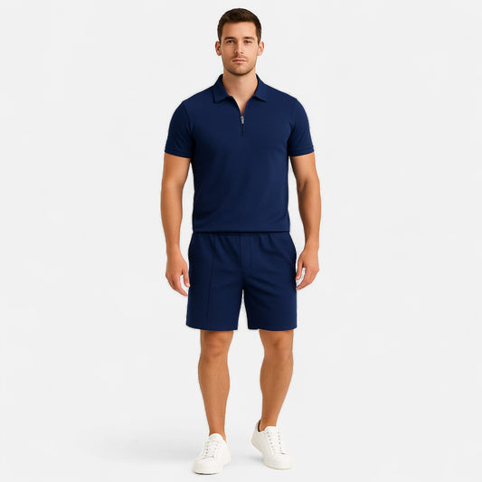Ritouh | Men’s Summer Co-Ord Set – Shirt & Shorts in Effortless Style