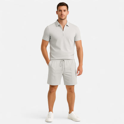 Ritouh | Men’s Summer Co-Ord Set – Shirt & Shorts in Effortless Style