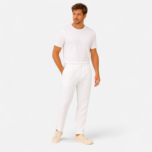Ritouh | Men’s Summer Linen Pants – Coastal Comfort, Tailored Ease