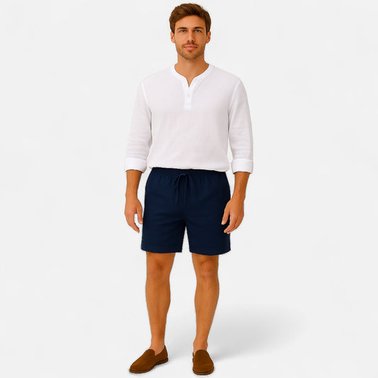 Ritouh | Men’s Linen Summer Shorts – Relaxed Fit, Polished Ease