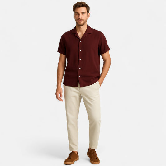 Ritouh | Men’s Summer Linen Set – Relaxed Riviera Ensemble