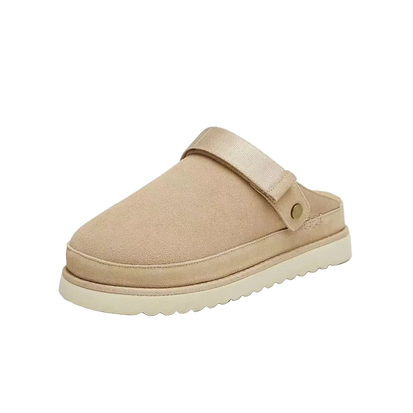 Ritouh - Women's Suede Slip-On Clogs - Elegance, All-Day Ease