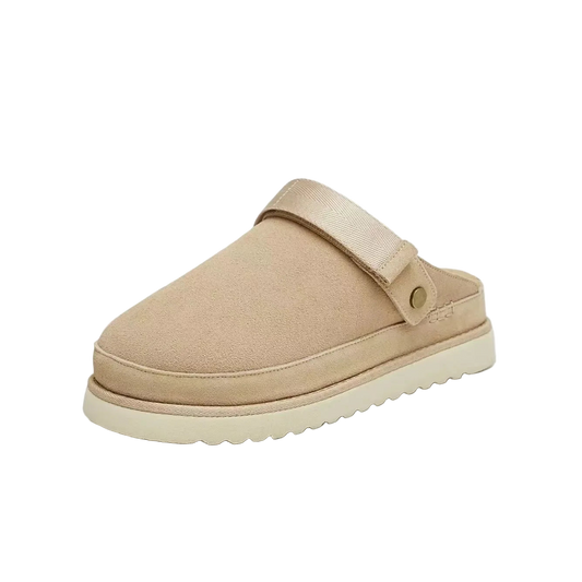 Ritouh - Women's Suede Slip-On Clogs - Elegance, All-Day Ease