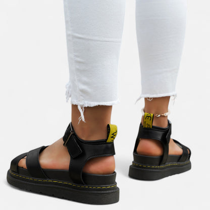 Ritouh | Women’s Roman Sandals – Chunky Sole & Cross-Strap Comfort