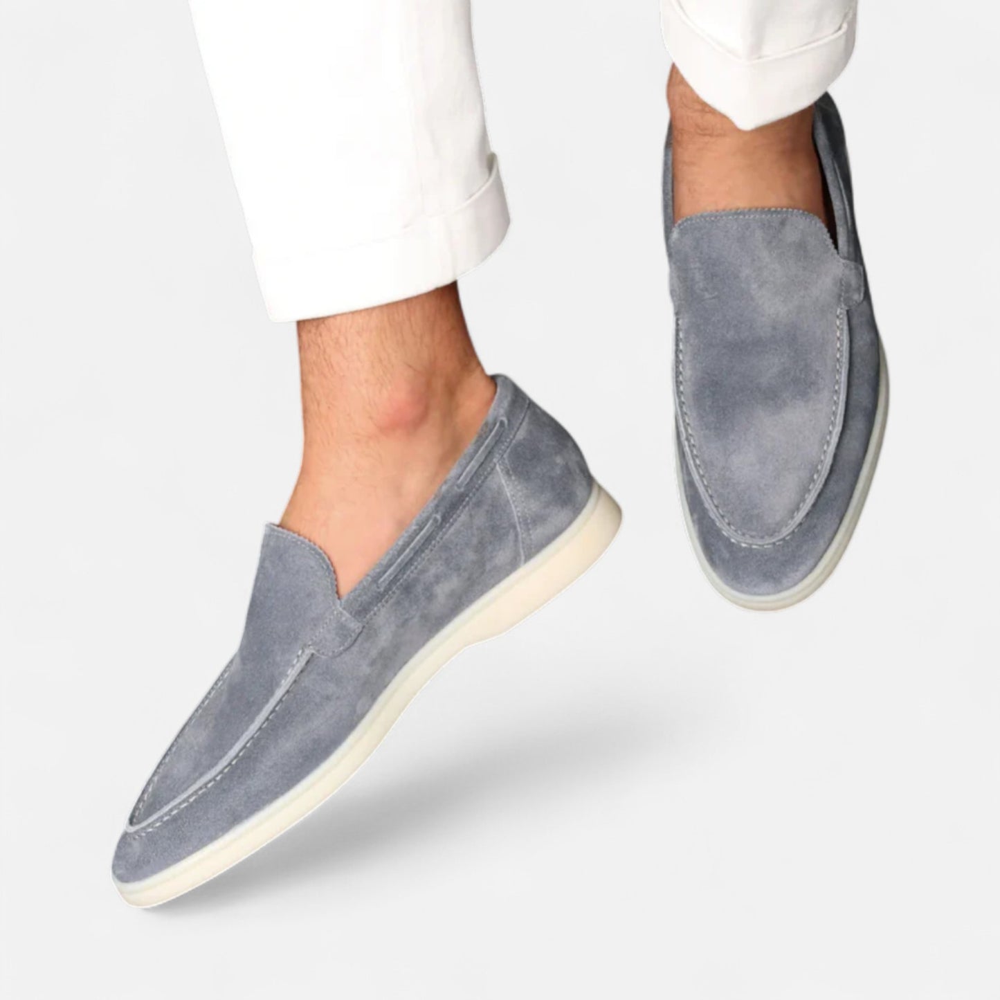 Ritouh | Men’s Suede Loafers – Heritage Comfort, Polished Form
