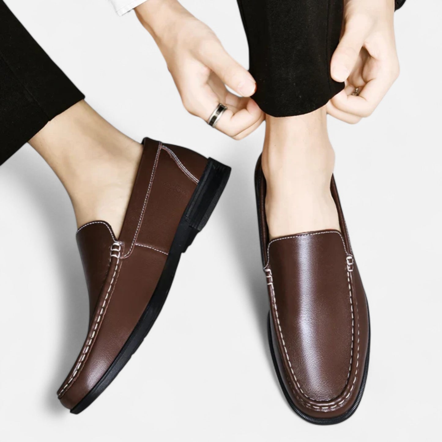 Ritouh | Men’s Genuine Leather Shoes – Classic Craftsmanship, Everyday Luxury