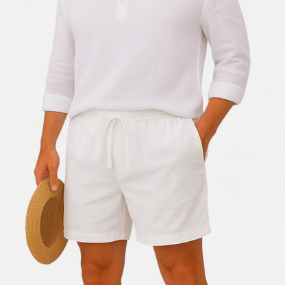 Ritouh | Men’s Linen Summer Shorts – Relaxed Fit, Polished Ease