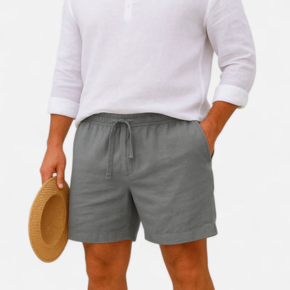 Ritouh | Men’s Linen Summer Shorts – Relaxed Fit, Polished Ease