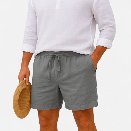 Ritouh | Men’s Linen Summer Shorts – Relaxed Fit, Polished Ease