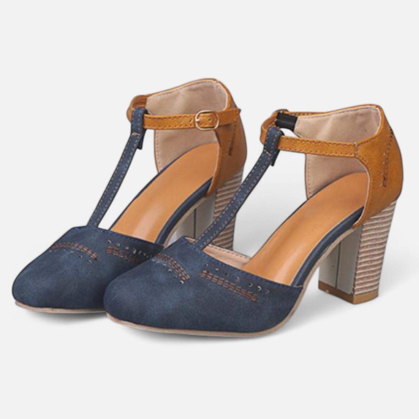Ritouh | Women’s Orthopedic Heel Shoes – Slip-On Support in Leather