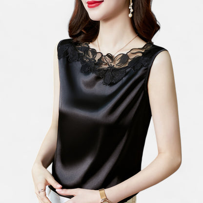 Ritouh | Women’s Lace V-Neck Camisole – Elegant Layering Essential