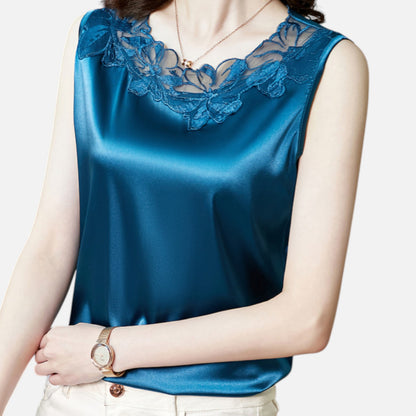 Ritouh | Women’s Lace V-Neck Camisole – Elegant Layering Essential