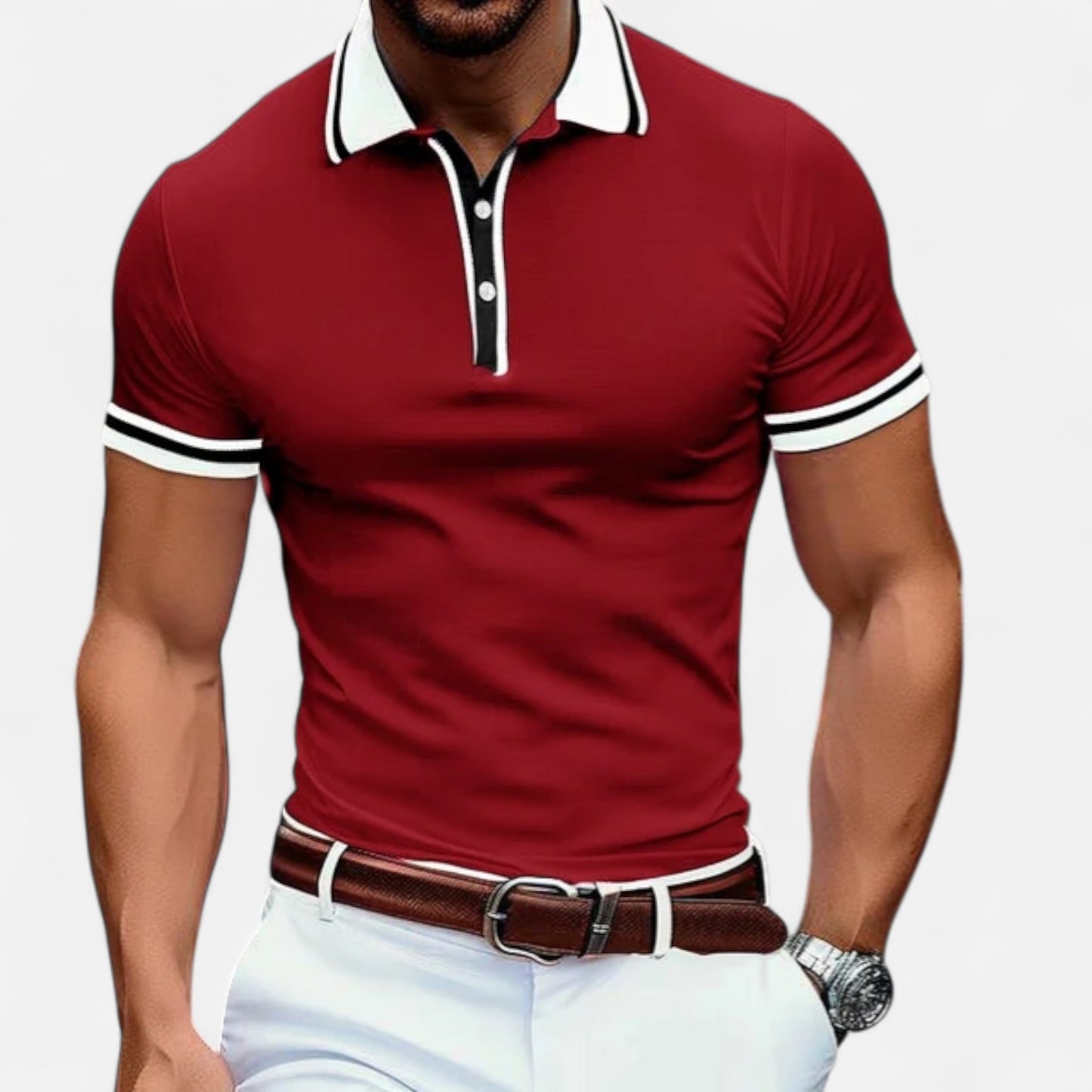 Ritouh | Men’s Summer Polo – Lightweight Comfort, Timeless Fit